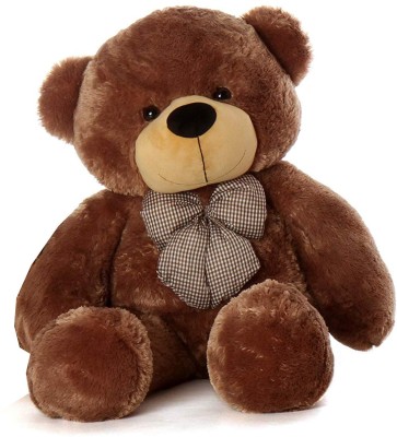 VIRA SOFT 4 Feet Teddy Bear for Kids and Girls for Birthday Present / New Year  - 121 cm(Brown)