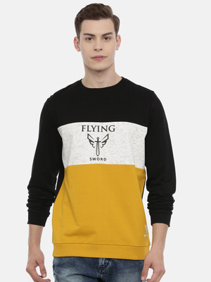 3Pin Full Sleeve Printed Men Sweatshirt