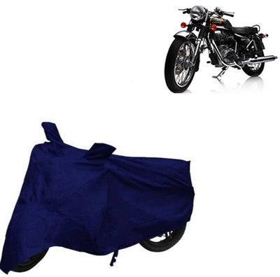 RPSENTTERPR Waterproof Two Wheeler Cover for Royal Enfield(Thunderbird 350, Blue)