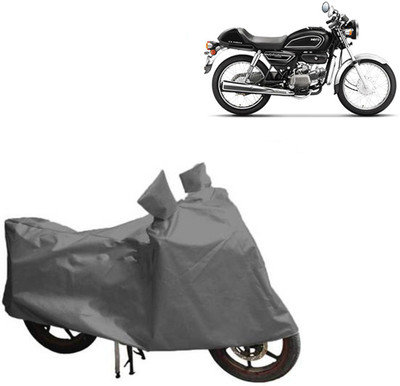 MOTOWORLD Waterproof Two Wheeler Cover for Hero(Splendor Pro Classic, Grey)