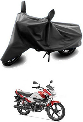 QualityBeast Two Wheeler Cover for Hero(Splendor I Smart, Grey)