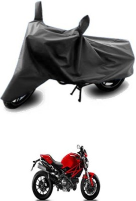 QualityBeast Two Wheeler Cover for Ducati(Grey)