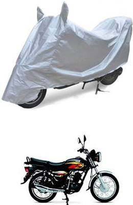 QualityBeast Two Wheeler Cover for TVS(Max 4R, Silver)