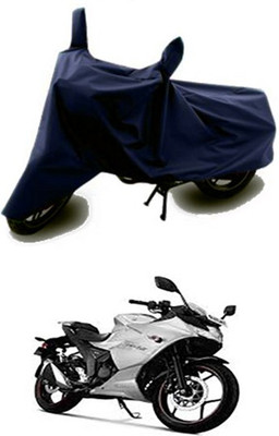 QualityBeast Two Wheeler Cover for Suzuki(Gixxer SF, Blue)