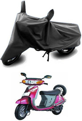QualityBeast Two Wheeler Cover for Kinetic(Grey)