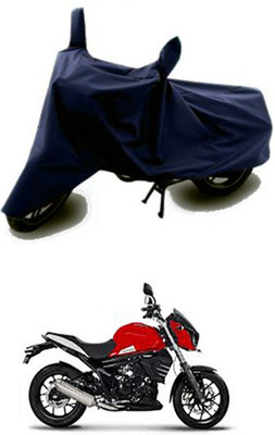 QualityBeast Two Wheeler Cover for Mahindra(Blue)