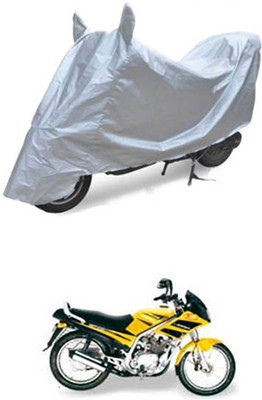 QualityBeast Two Wheeler Cover for Kinetic(Silver)