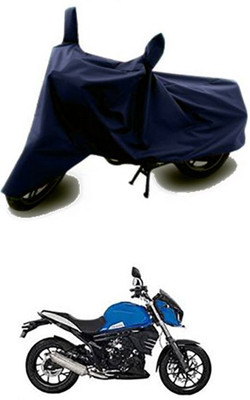 QualityBeast Two Wheeler Cover for Mahindra(Blue)