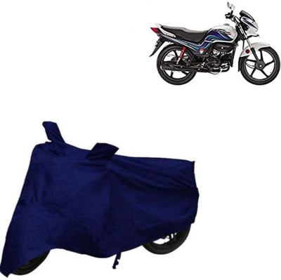 Flipkart SmartBuy Waterproof Two Wheeler Cover for Hero(Passion Pro TR, Blue)