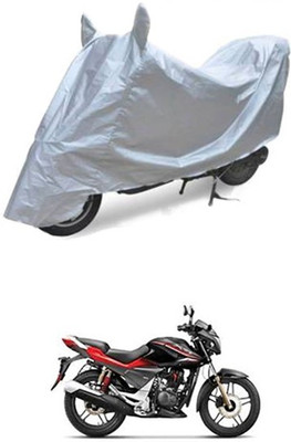 QualityBeast Two Wheeler Cover for Hero(CBZ Extreme, Silver)