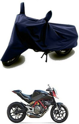 QualityBeast Two Wheeler Cover for Hyosung(Blue)