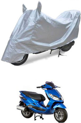 QualityBeast Two Wheeler Cover for Bajaj(Sunny, Silver)