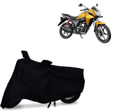 MOTOWORLD Waterproof Two Wheeler Cover for Honda(CB Twister, Black)