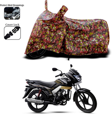 SEBONGO Two Wheeler Cover for Mahindra(Multicolor)