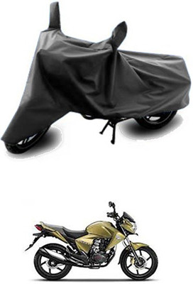 QualityBeast Two Wheeler Cover for Honda(Dazzler, Grey)