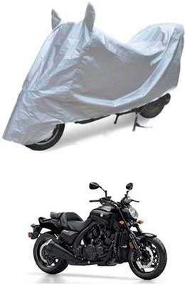 QualityBeast Two Wheeler Cover for Yamaha(VMAX, Silver)