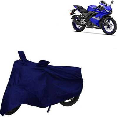 RPSENTTERPR Waterproof Two Wheeler Cover for Yamaha(R15 V3, Blue)