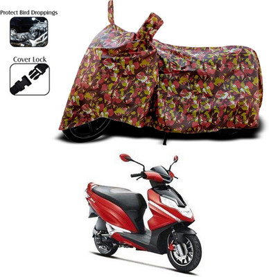 ANTHUB Two Wheeler Cover for Hero(Red)