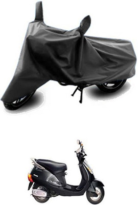 QualityBeast Two Wheeler Cover for Kinetic(Grey)