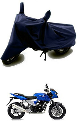 QualityBeast Two Wheeler Cover for Bajaj(Pulsar 200 NS DTS-i, Blue)