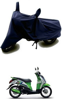 QualityBeast Two Wheeler Cover for Suzuki(Let's, Blue)