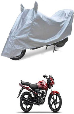 QualityBeast Two Wheeler Cover for TVS(Jive, Silver)