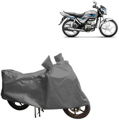 MOTOWORLD Waterproof Two Wheeler Cover for Hero(Splendor Pro, Grey)