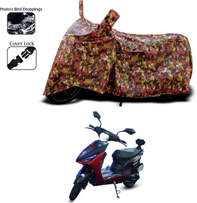 ANTHUB Two Wheeler Cover for Avon(Red)