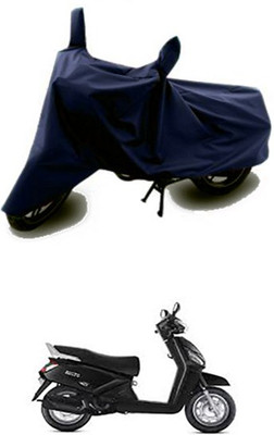 QualityBeast Two Wheeler Cover for Mahindra(Blue)