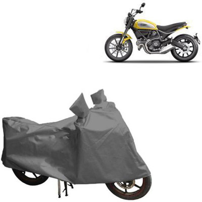 RPSENTTERPR Waterproof Two Wheeler Cover for Ducati(Scrambler, Grey)