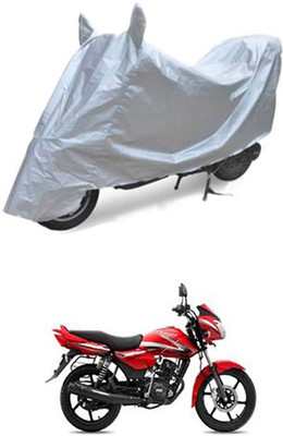 QualityBeast Two Wheeler Cover for TVS(Pheonix, Silver)