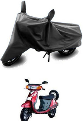 QualityBeast Two Wheeler Cover for Kinetic(Grey)