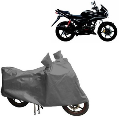 MOTOWORLD Waterproof Two Wheeler Cover for Honda(CBF Stunner, Grey)