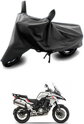 QualityBeast Two Wheeler Cover for DSK Benelli(Grey)