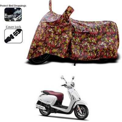 ANTHUB Two Wheeler Cover for 22Motors(Red)