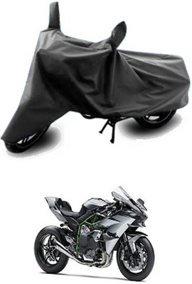 QualityBeast Two Wheeler Cover for Kawasaki(Grey)