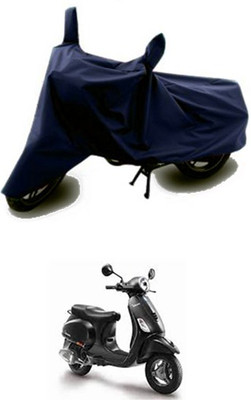 QualityBeast Two Wheeler Cover for Piaggio(Piaggio Vespa, Blue)