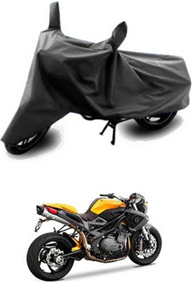 QualityBeast Two Wheeler Cover for DSK Benelli(Grey)