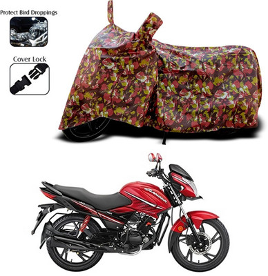 ANTHUB Two Wheeler Cover for Hero(Red)