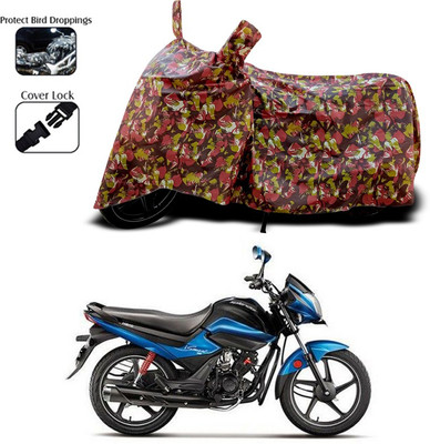 ANTHUB Two Wheeler Cover for Hero(Red)