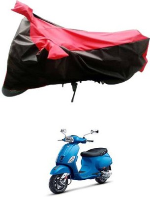 MotohunK Two Wheeler Cover for Universal For Bike(Vespa VXL, Red, Blue)