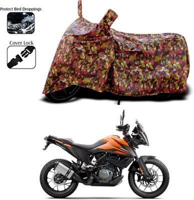 ANTHUB Two Wheeler Cover for KTM(Red)