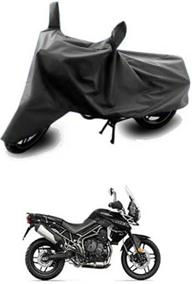 QualityBeast Two Wheeler Cover for Triumph(Tiger 800 XR, Grey)