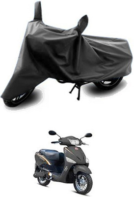 QualityBeast Two Wheeler Cover for Hero(Electric Optima, Grey)