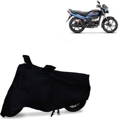 MOTOWORLD Waterproof Two Wheeler Cover for Honda(Passion Pro, Black)