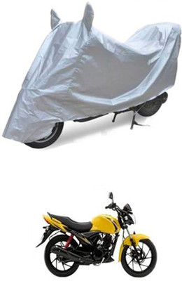 QualityBeast Two Wheeler Cover for Suzuki(Silver)