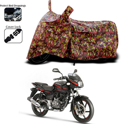ANTHUB Two Wheeler Cover for Bajaj(Pulsar 180 DTS-i, Multicolor)