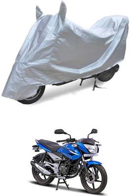 THE REAL ARV Waterproof Two Wheeler Cover for Bajaj(XCD 125cc, Silver)