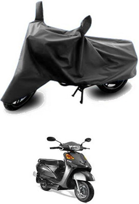 QualityBeast Two Wheeler Cover for Indus(Yo, Grey)