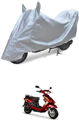 QualityBeast Two Wheeler Cover for Indus(Yo Spark, Silver)